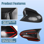 XITER Rear View Side Mirror Cover Side Mirror Cap for Honda CRV 2023 2024 2025 2026,Carbon Fiber