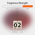 DedCool Air Freshener | Fragrance 02 | Hanging Odor Eliminator for Cars, Closets & Drawers | Juniper, Green Floral, Sheer Woo