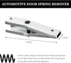 Door Spring Tool, Sturdy Metal Car Door Hinge Spring Compressor Tool Fit 1/2 Inch Wrenches, Professional Repairing Tools for 