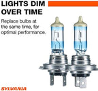 SYLVANIA - H7 SilverStar Ultra plus Free Installation Gloves - High Performance Halogen Headlight Bulb, High Beam, Low Beam, 