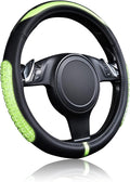 Flying Banner car Steering Wheel Cover Gel Massage Velvet Cool Warm Universal Size 15 inches SUV Truck Anti Slip Odorless Sum