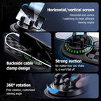 Multifunctional Vehicle-Mounted Anti-Slip Mat, Slip Mat Auto Universal Phone Holder, Rotatable Car Phone Holder Dashboard Mat