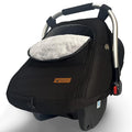 Car Seat Cover for Babies Winter - Baby Car Seat Covers Universal Cold Weather Shield,Warm and Cozy Carseat Covers Canopy Wat