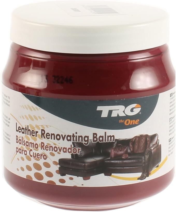 Leather Renovating Balm 300ml for All Leather Materials, Sofas, Car Seats, Leather Furniture, 300 ml - 10.14 fl. Oz. (Cherry)