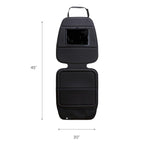 Munchkin Car Seat Cover with Tablet Holder for Under Baby Car Seats and Toddler Booster Seats, Elite Seat Guardian Protector,