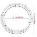 Aluminium Alloy Turntable Bearing, Heavy Duty Swivel Turntable Lazy Susan Rotating Bearing Turntable Round Dining Table Smoot