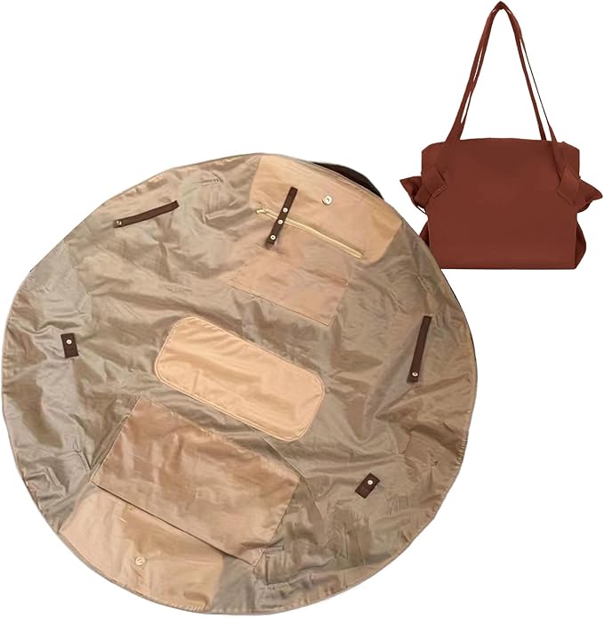 Travel Tote Bag – Foldable Shopping Carrier, Lightweight Portable Organizer, Reusable Folding Bag | Compact Storage Design