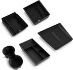 for Model 3 Center Console Organizer Armrest Tray Middle Storage Box Insert Container Durable ABS Plastic Accessories 2024 2025