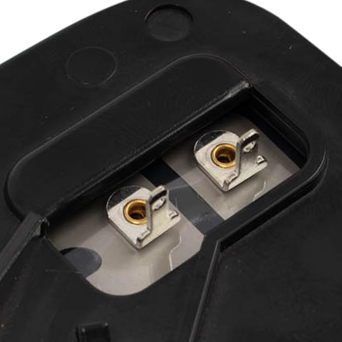 TRQ Right Upper Mirror Glass Heated Convex Snap On Compatible with 2015-2020 Ford F-150 2017-2022 Ford F-250 Super Duty F-350
