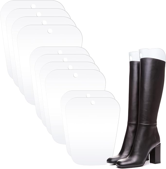 Ruisita 10 Pieces (5 Pairs) Boot Shaper Form Inserts Boots Tall Support for Women and Men