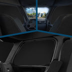 Side Window Sun Shade for Freightliner Cascadia 2008-2017, Custom Fit 210T Reflective Sunshade for Semi Truck, 6-Layer Heat Insulation Privacy Protector, Block 99% UV Rays, 2PCS