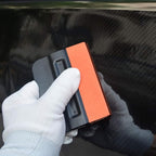 Gomake Vinyl Wrap Squeegee 4 Inch Magnet Tint With Micro-Fiber Felt Edge - Car Vinyl Scraper Decal Applicator Tool, Wallpaper Window Film Smoothing Tool, Pack of 3