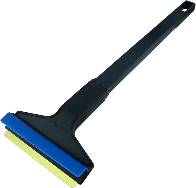 Car Ice Scraper Brass Blade 14,5 inch Ice Scraper Long Handle Ice Scraper for Car Snow Scraper Ice Scrapers for Car Windshield Original Murska from Europe (L&P A055 Random Color)