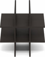 Furinno Cubicle Cube Insert, 9-Compartment Cube Organizer, Geometric Shelf Accessory, Fits into Furinno Triple Thick Cubes, I