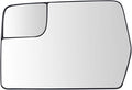 TRQ Driver Side Mirror Glass Convex Snap On Compatible with 2011-2014 Ford F-150