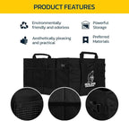 Seal Skin Covers Trunk Organizer for SUV, Car & Truck - Premium Heavy Duty and Collapsible with 3 Adjustable Sizes - Lightweigh