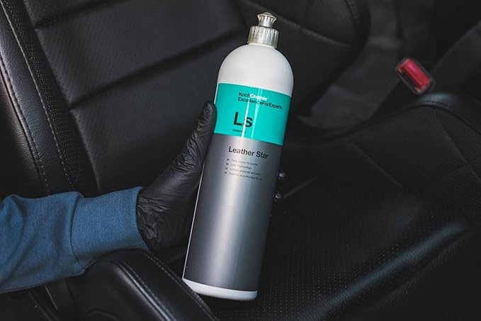 KOCHCHEMIE - Leather Star - Deep Cleaner for Leather; Revitalizes, Preserves, and Protects; Pleasant Fragrance, Color Intensi