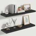 Vivelove 30 Inches Floating Shelves Wall Mounted, 10" Deep Wall Shelves for Bedroom, Bathroom, Living Room, Kitchen, Office, 