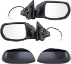 TRQ Driver & Passenger Side Power Mirror Set Paint to Match Compatible with 2016-2022 Honda HR-V, HO1320285 HO1320308 HO13212