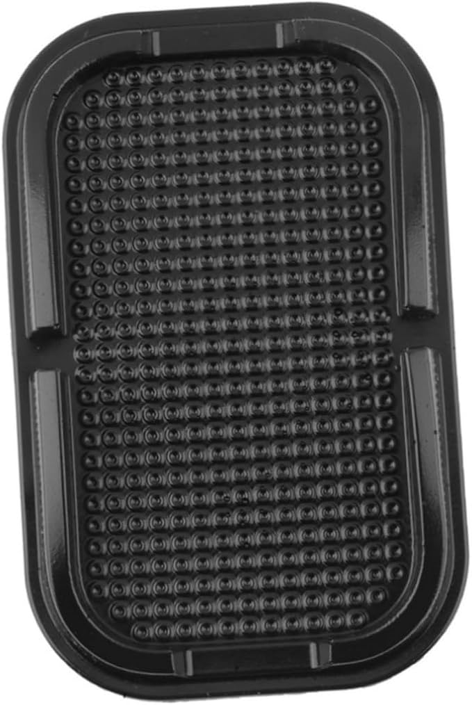 Car -Slip Mat, Multifunctional Rubber Non-Slip Dashboard Mat, Black, Medium, Holds Smartphones, Mapping, Universal Fit