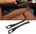 Car Seat Gap Filler and Organizer with Integrated Hook (Set of 2) – Blocks Lost Items, Holds Phone, Keys and Wallet – Universal Fit for Cars, SUVs and Trucks