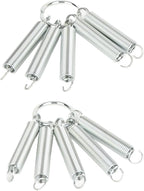 Tractor Tire Chains 20x8-8 for Lawn Tractors, Garden Tractors, and Snow Blowers with Spring-Loaded Tensioner, Fits 49cc 66cc 
