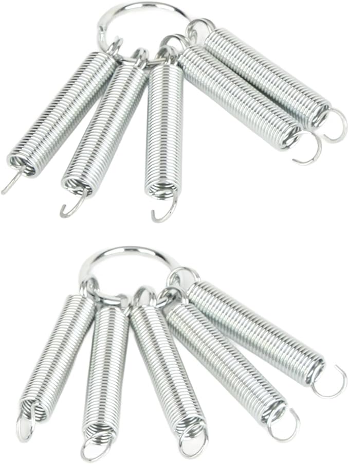 Tractor Tire Chains 20x8-8 for Lawn Tractors, Garden Tractors, and Snow Blowers with Spring-Loaded Tensioner, Fits 49cc 66cc 