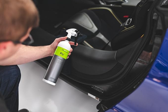 KOCHCHEMIE Pol Star - Vehicle Leather & Suede Cleaner; Effective Natural Vehicle Cleaner with Protection Formula; Cleans and 