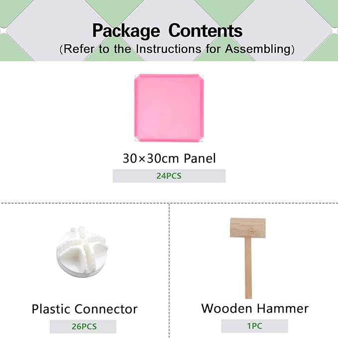 C&AHOME Cube Storage Organizer, 6-Cube Shelves Units, Closet Cabinet, DIY Plastic Modular Book Shelf, Ideal for Bedroom, Livi