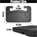 Steering Wheel Tray for Ram 2500/3500 Crew Cab 2019-2024, Portable Auto Laptop Desk Mount Eating Table Driver Food Holder Seat Hook On Accessories
