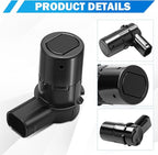 Yikesai 4X Backup & Reverse Sensor Kit, Rear Parking Assist Sensor Compatible with Ford F150 F250 F350 E150 E250 Escape Explo