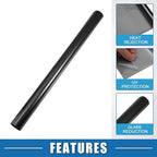 Automotive Window Tint Film Heat Block Scratch Resistant 50% VLT 0.5x7m Car Ceramic Tint PET Black