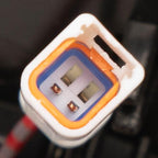 TRQ Driver Side Mirror Glass Heated Blind Spot Indicator Compatible with 2017-2022 Kia Sportage KI1324125