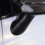 1 Pcs Side Mirror Arm Cover,Left/Right Mirror Stem Cap,Fit for Fiat 500/Fiat 500 Convertible/Abarth 595/Abarth 695 735450654 735450655 0735642839,Car Mirror Cover Housing,Replacement (Left)