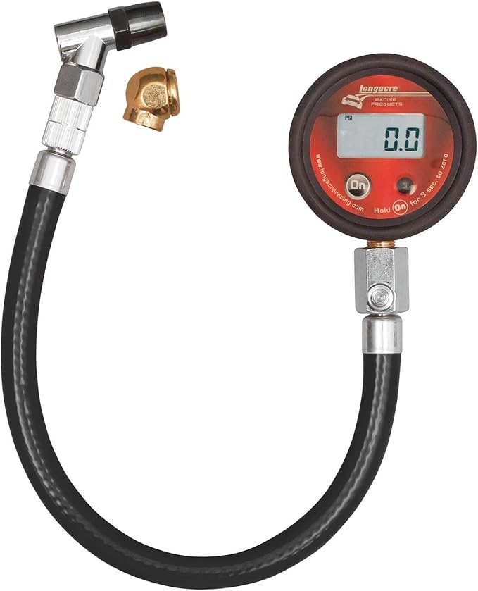 Longacre 52-53006 Econo Digital Tire Gauge w/Active Display