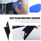51PCS Car Window Tint Tools Kit, Vehicle Glass Protective Film Wrapping Set, Automotive Window Tinting Vinyl Wrap Installation Kit, Universal for Automobile RV Truck