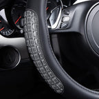 Flying Banner car Steering Wheel Cover Gel Massage Velvet Cool Warm Universal Size 15 inches SUV Truck Anti Slip Odorless Sum