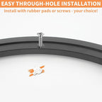 TamBee 16 Inch Lazy Susan Hardware Heavy Duty Metal Rotating Hardware Large Turntable Bearing Ring Lazy Susan Kit Parts Mecha