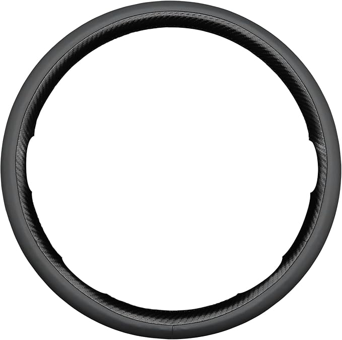 MEWANT Steering Wheel Cover for Chevy Silverado 1500/2500 / 3500 2003-2006 / Silverado 1500 2500HD 3500 Classic/Trailblazer Hand-Stitched Microfiber Leather Steering Wheel Wrap