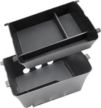 Double Layer-2026 Palisade Center Console Organizer for Hyundai Palisade (Calligraphy) (Only fit 7-Seater with Dual-Opening Center Console), Durable ABS Plastic Tray 2026 Palisade Accessories
