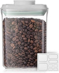 Ankou Food Airtight Containers (1500ml) 1.5 Qt Pop Up Food Formula Container With Lids, Bpa-Free One Button Open Stackable Co