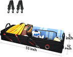 GEEDAR Under Seat Storage Truck Tool Box Organizer for Truck Underseat Storage Ford F150 F250 F350 Chevy Silverado Accessories (2 Compartment for the Bench Seat)