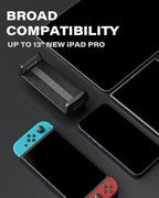 APPS2Car Heavy-Duty Truck Tablet Holder, 4.33" Extra Large Vacuum Suction Cup, Ultra Stable Double-Rib Metal Arm Anti-Shake, Adjustable Tablet Car Mount for iPad fit Pickup Trucks, Semi Truck, Tractor