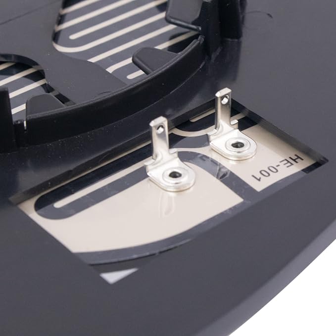 TRQ Left Mirror Glass Heated with Backing Plate For Factory Equipped Mirrors Only Compatible with 14-16 Kia Forte without Bli