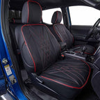 EKR Custom Fit Tacoma Front Car Seat Covers for Select Toyota Tacoma 2016 2017 2018 2019 2020 2021 2022 2023 Double Cab/Acces