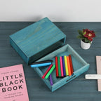 Wooden Storage Box Apothecary Drawers Vintage Wooden Drawers Wood Desktop Organizer Countertop Storage Box Library Card Catal