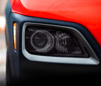 VViViD Extra-Wide Headlight Taillight Vinyl Tint Wrap (Smoke Black 60" x 60")