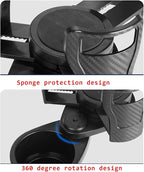 Cup Holder Expander for car, 2 in 1 Multifunctional Car Cup Holder Extender Adapter,with Adjustable Base,Compatible with Hydr