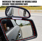 Car Blind Spot Mirrors(5.12 * 2.75in), Adjustable Auxiliary Universal Wide Angle Mirror for Universal Car SUV Mirrors Strong Adhesive HD Glass Mirror Frame Thickness Less than 5MM (R)