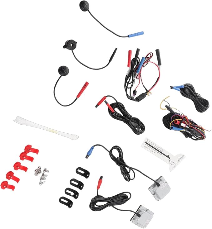12V Universal Blind Spot Detection Monitoring System Kit BSD Sensor High Accuracy 4 in 1 Function IP67 for Cars Trucks SUVs A